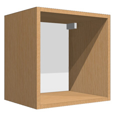 Навесной шкаф без фасада ШН40-40